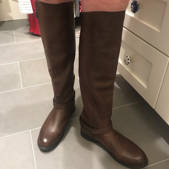Steve Madden Brown “Zerge” Tall Riding Boots - Picture 3 of 4
